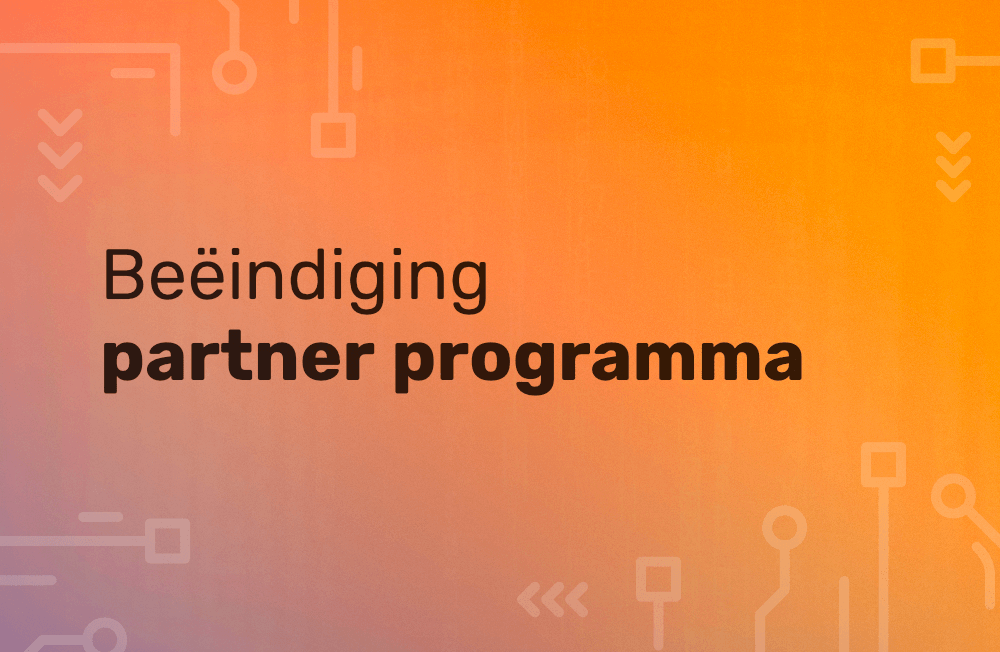 Beëindiging partner programma